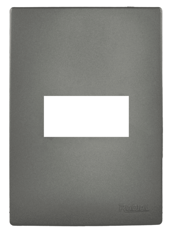 Placa para 1 módulo 4x2